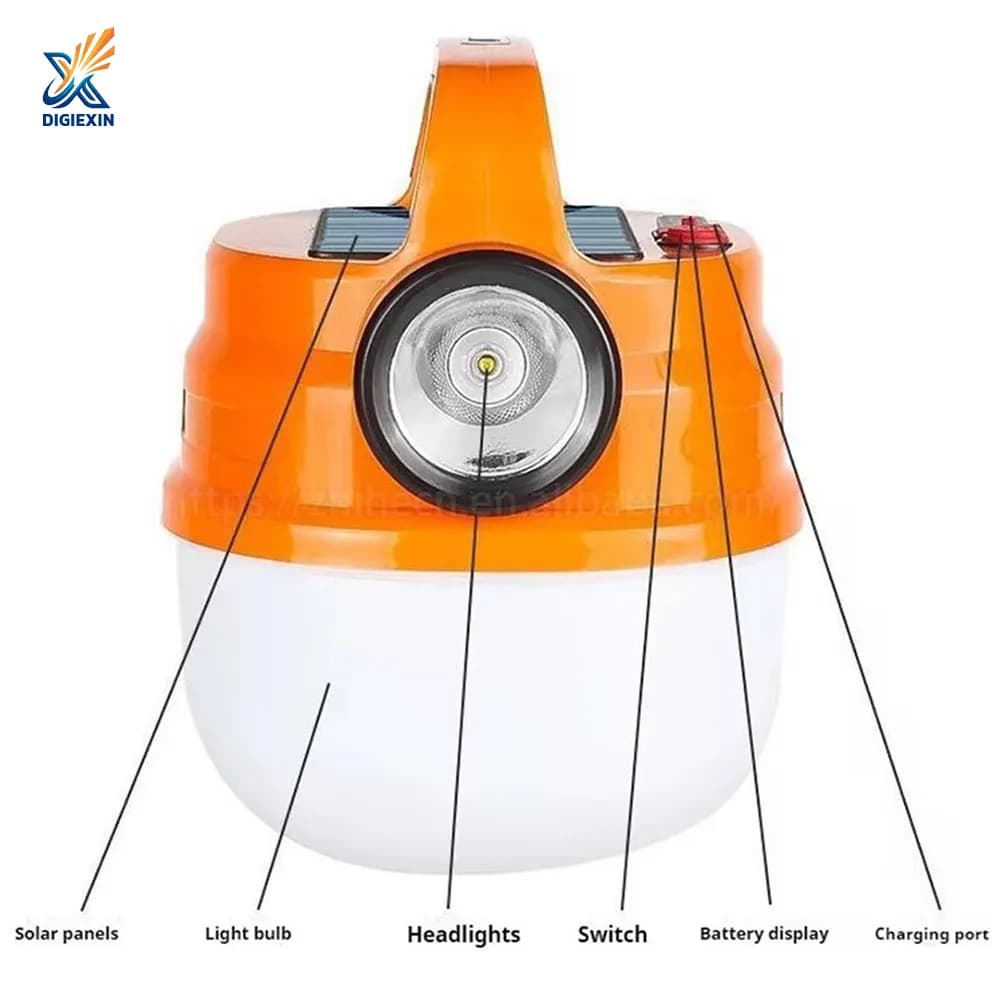 چراغ قوه شارژی مدل YPNA-HB-V80W — تصویر ۳