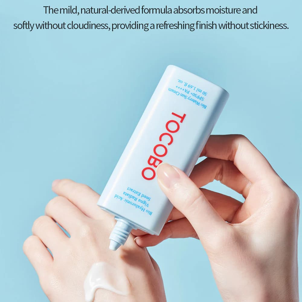 ضد آفتاب کرمی بیو واتری توکوبو SPF50 [هیالورونیک اسید] — تصویر ۸