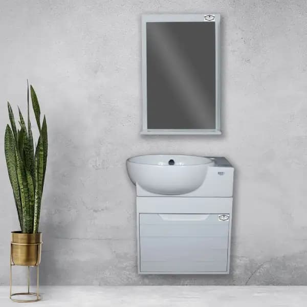 فول ست روشویی کابینتی پارمیدا 52 مروارید مرواکابین — تصویر ۲