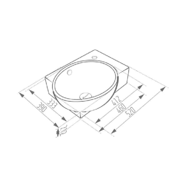 فول ست روشویی کابینتی پارمیدا 52 مروارید مرواکابین — تصویر ۷