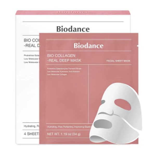 ماسک بایودنس (Biodance) بیو کلاژن ضد چروک و سفت کننده چهار عددی