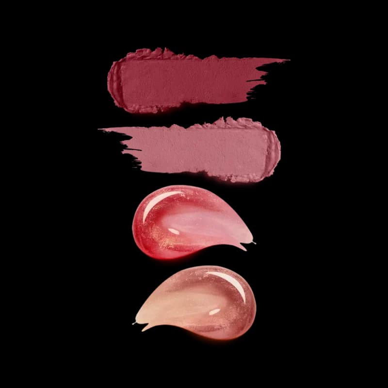 ست رژلب و لیپ گلاس کیکو (Snow-Kissed Holiday Collection) — تصویر ۶
