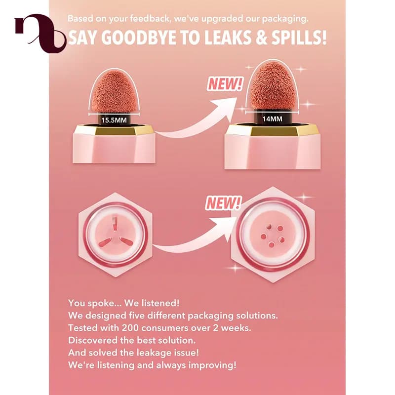 رژگونه مایع شیگلم مات مدل Liquid Blush Matte حجم 5 میلی لیتر — تصویر ۱۰