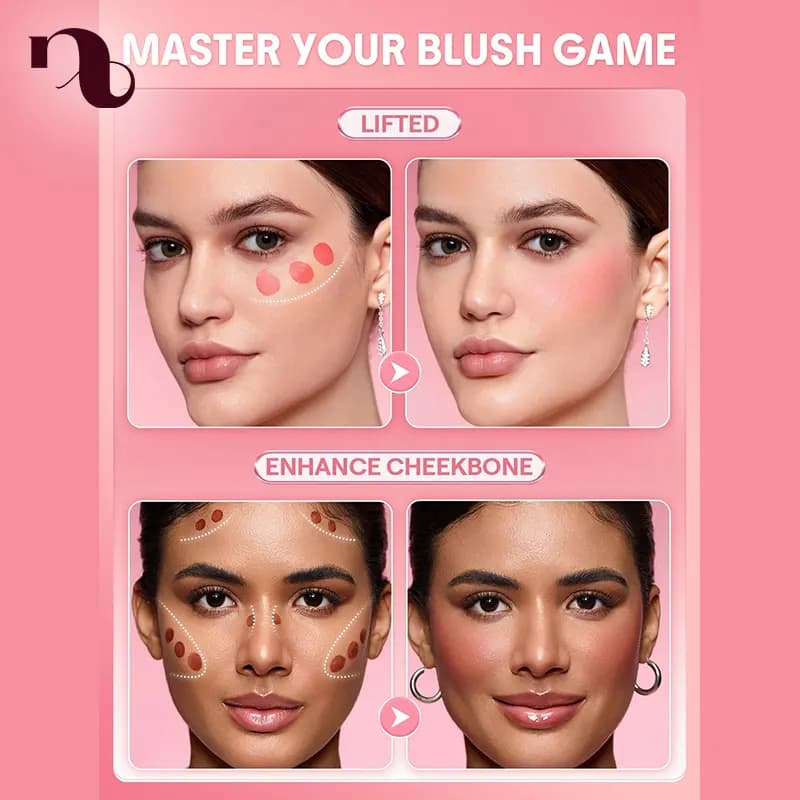 رژگونه مایع شیگلم مات مدل Liquid Blush Matte حجم 5 میلی لیتر — تصویر ۸