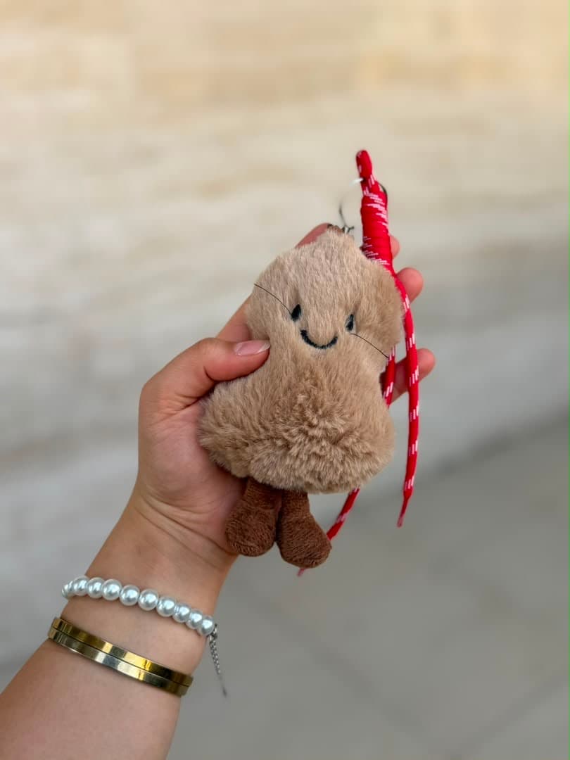 چارم بگ قهوه پشمالو
