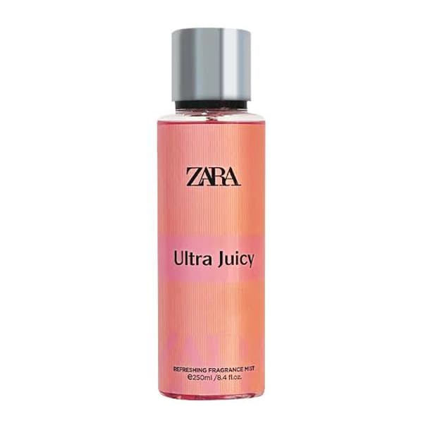 بادی اسپلش زنانه زارا رایحه Ultra Juicy حجم 250 میل اورجینال ZARA — تصویر ۲