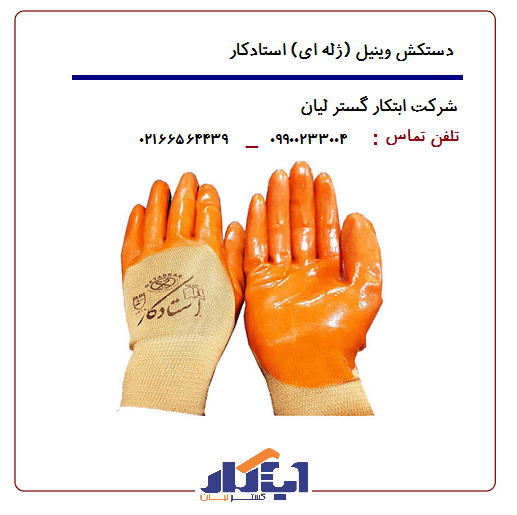 دستکش ونیل (ژله ای) استادکار حریر - ابتکار گستر لیان