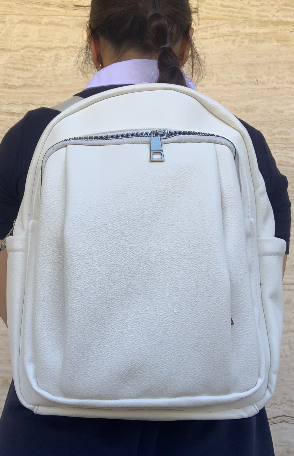 کوله پشتی مینیمال چرم