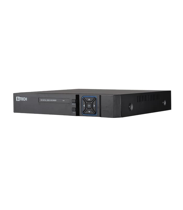 دستگاه IP NVR ده کانال 8MP ساپورت خروجی 4K تصویر برند B-TECH مدل BT-1085
