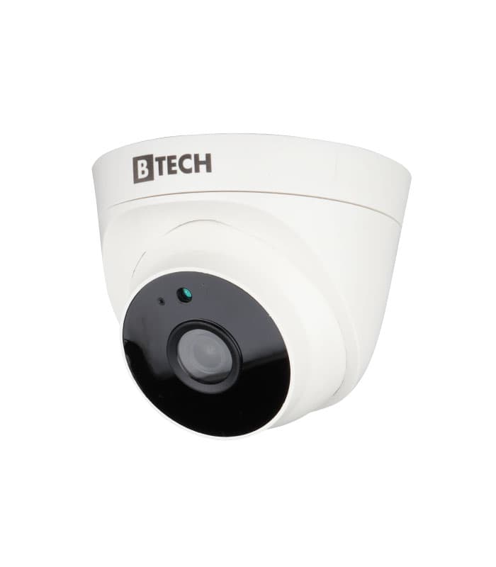 دوربین IP دام 5MP دید در شب رنگی (سوپراستارلایت) +میکروفن برند B-TECH مدل DMIP5SSRP-BT5057-A