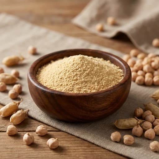 سویق نخود (برشت پودر نخود) کاملا طبیعی و خالص