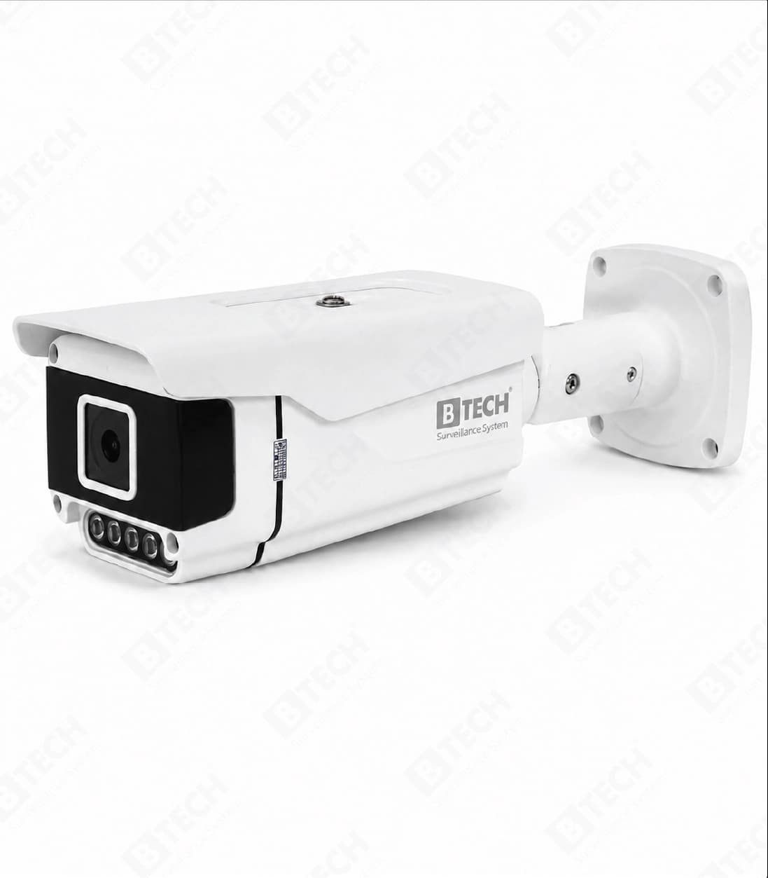 دوربین IP بولت 5MP دید در شب رنگی (وارم لایت) + میکروفن برند B-TECH مدل BLIP5WL-BT5006-A