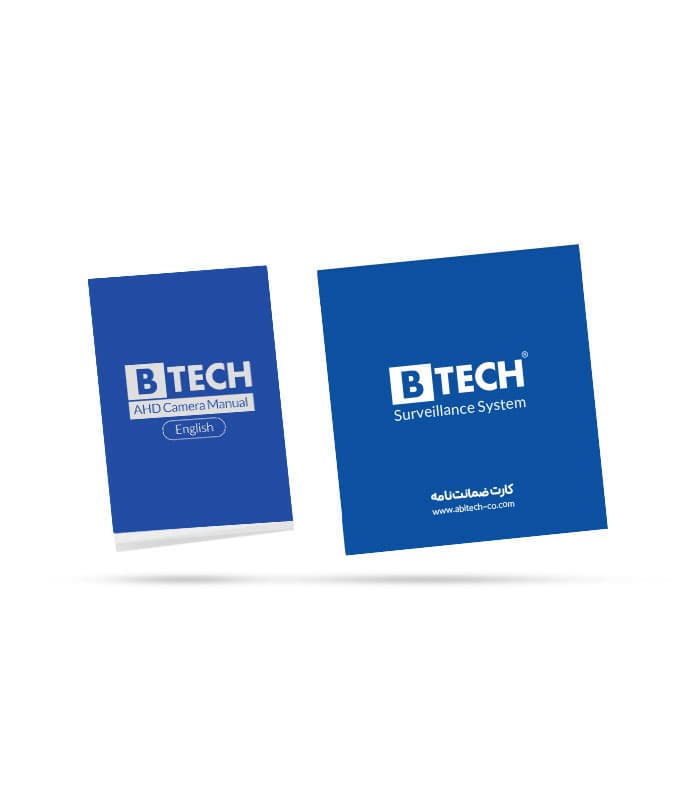 دوربین AHD دام 5MP دید در شب رنگی (وارم لایت) + میکروفن برند B-TECH مدل DMHD5WL-BT5060-A — تصویر ۷