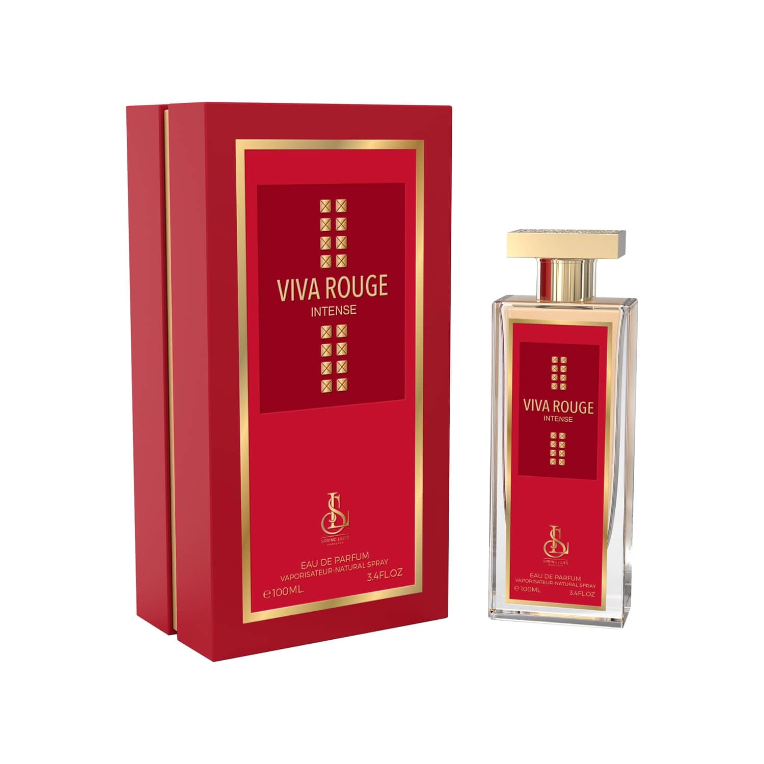 ادکلن 100 میل زنانه spring lilies viva rouge ویوا لا جویسی