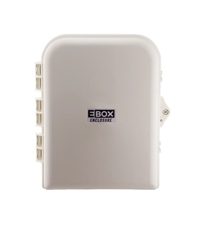 تابلو برق E BOX ابعاد 25*35 لولاردار و ضد آب سفید رنگ — تصویر ۲