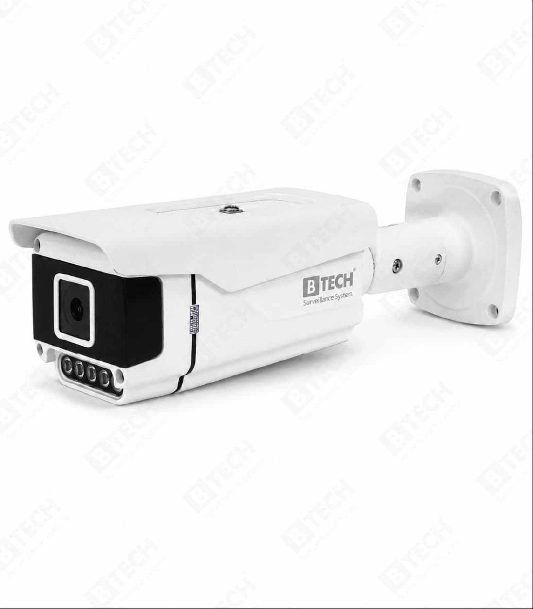 دوربین IP بولت 8MP دید در شب رنگی (وارم لایت) + میکروفن برند B-TECH مدل BLIP8WL-BT8860-A