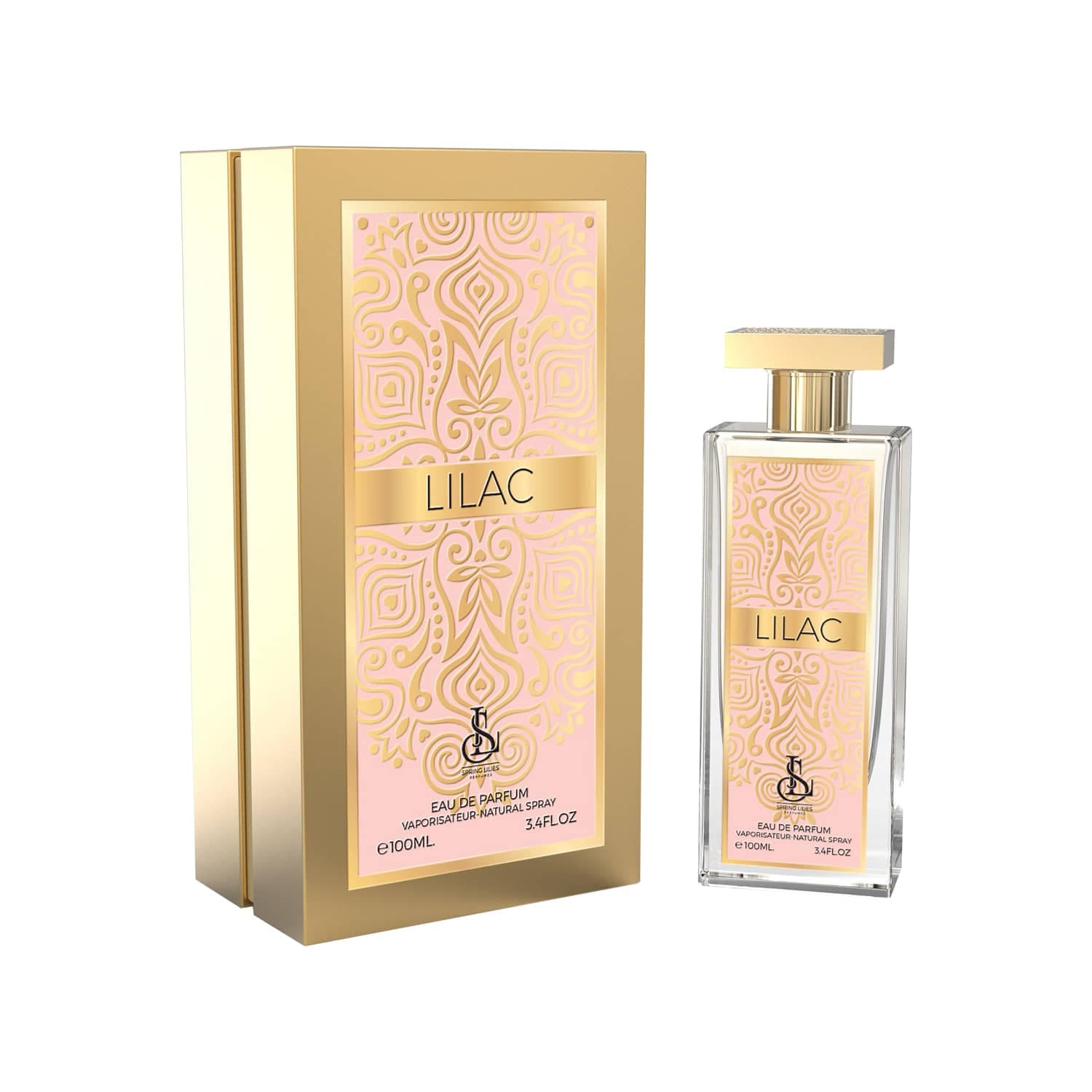 ادکلن 100 میل زنانه spring lilies lilac لالیک لامور — تصویر ۲