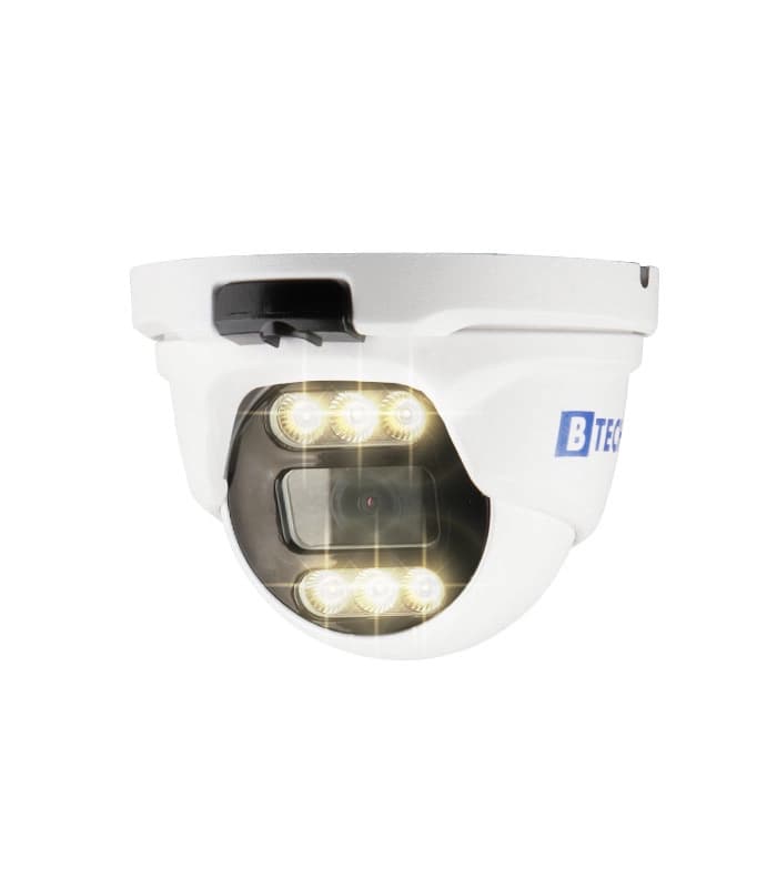 دوربین IP دام 5MP-2.8 دید در شب رنگی (وارم لایت) + میکروفن برند B-TECH مدل DLIP5WL-BT4080-A — تصویر ۵