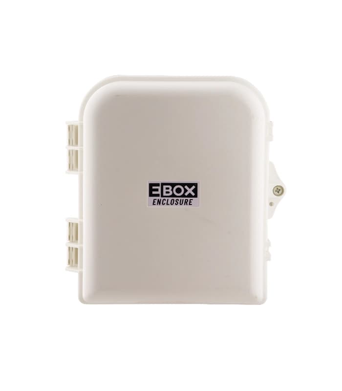 تابلو برق E BOX ابعاد 20*25 لولاردار و ضد آب سفید رنگ — تصویر ۲