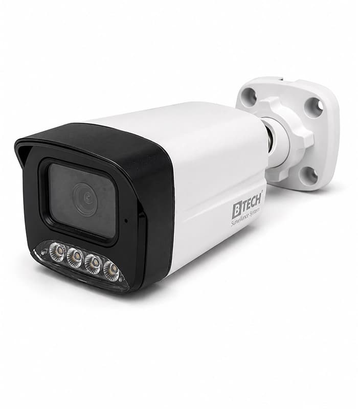 دوربین AHD بولت 2MP دید در شب رنگی (وارم لایت) برند B-TECH مدل BMHD2WL-BT1477 — تصویر ۳