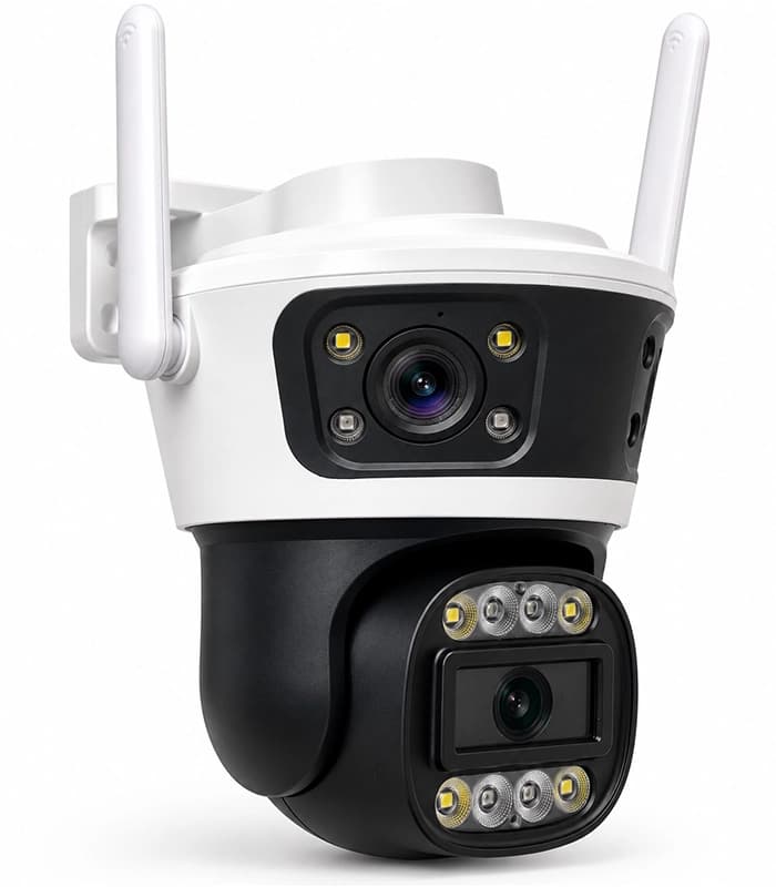 دوربین سیمکارتی 4G سه لنز اوکم مدل WQQ855A — تصویر ۲