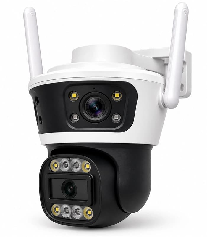 دوربین سیمکارتی 4G سه لنز اوکم مدل WQQ855A — تصویر ۳
