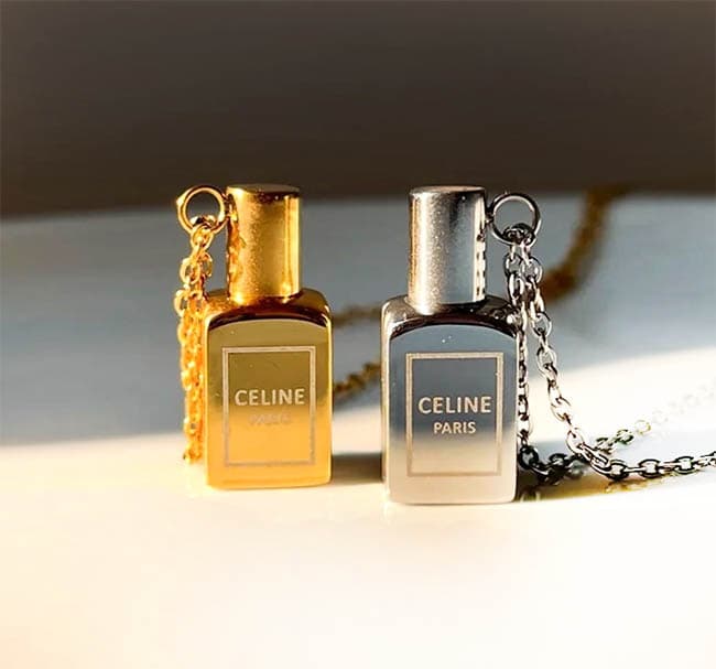 گردنبند استیل عطر یار کد253 — تصویر ۲