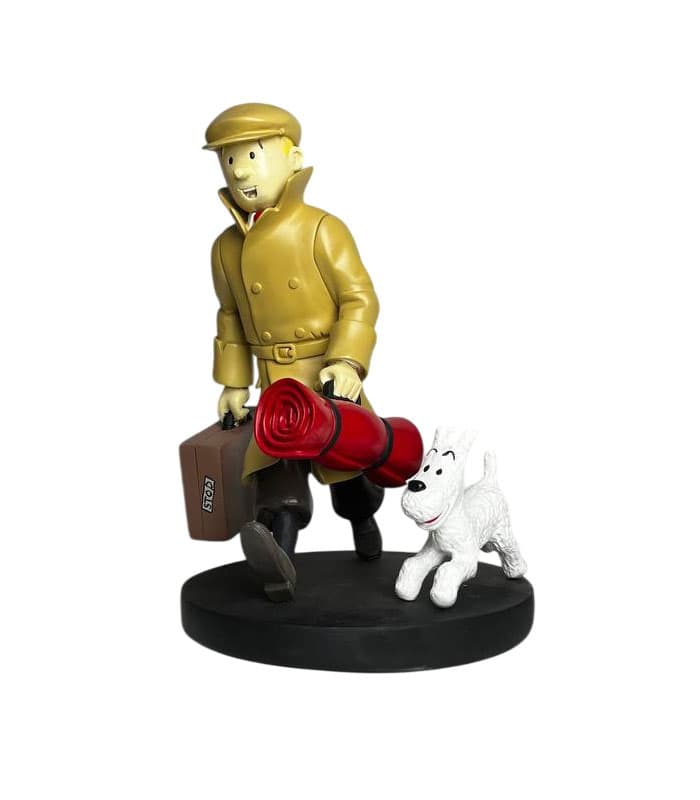 مجسمه دست‌ساز تن تن و میلو Tin Tin & Milou