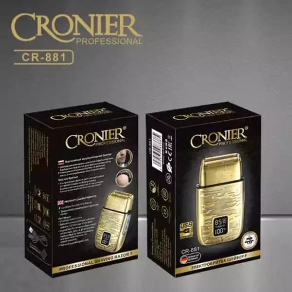 ست ماشین اصلاح موی صورت و بدن کرونیر (Cronier) مدل CR-881 — تصویر ۳