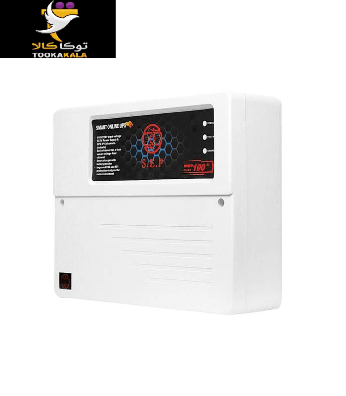 یو پی اس UPS دوربین مداربسته 16 کانال AHD سری 12V ذخیره 2 ساعت (قابل ارتقاء به 4 ساعت) مدل SEP-360EP — تصویر ۷