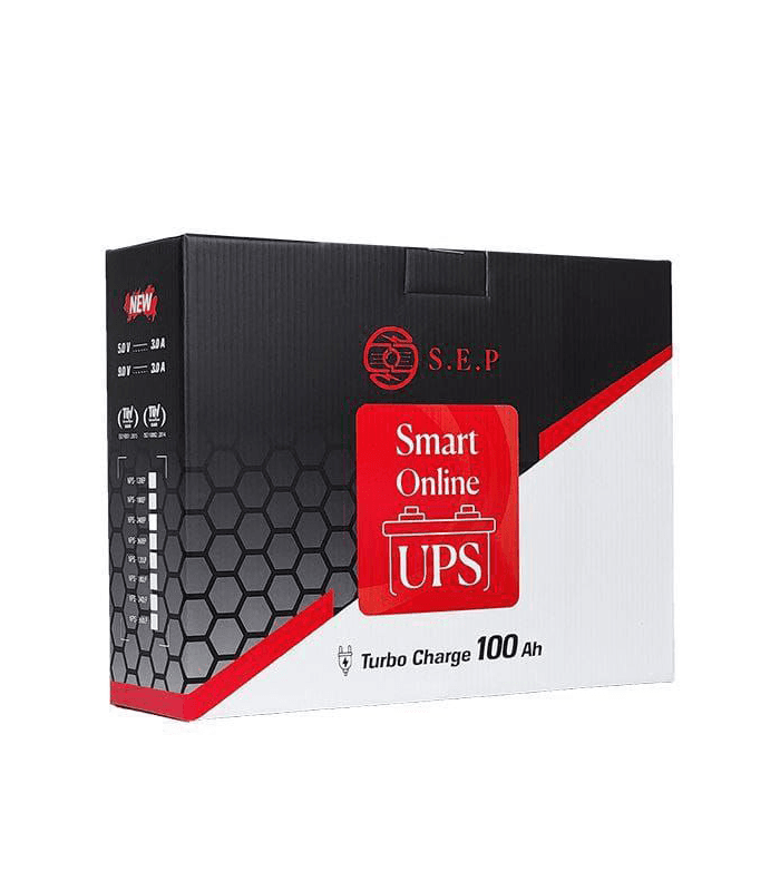 یو پی اس UPS دوربین مداربسته 8 کانال AHD سری 12V ذخیره 2 ساعت (قابل ارتقاء به 4 ساعت) مدل SEP-240EP — تصویر ۳