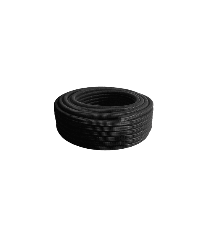 لوله خرطومی پلی اتیلن پلی فلکس Poly Flex سایز 16 رنگ مشکی متراژ 25 متری