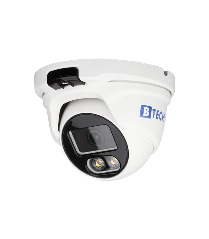 دوربین دام IP کیفیت 4MP وارم لایت برند B-TECH مدل DMIP4WL-BT4817