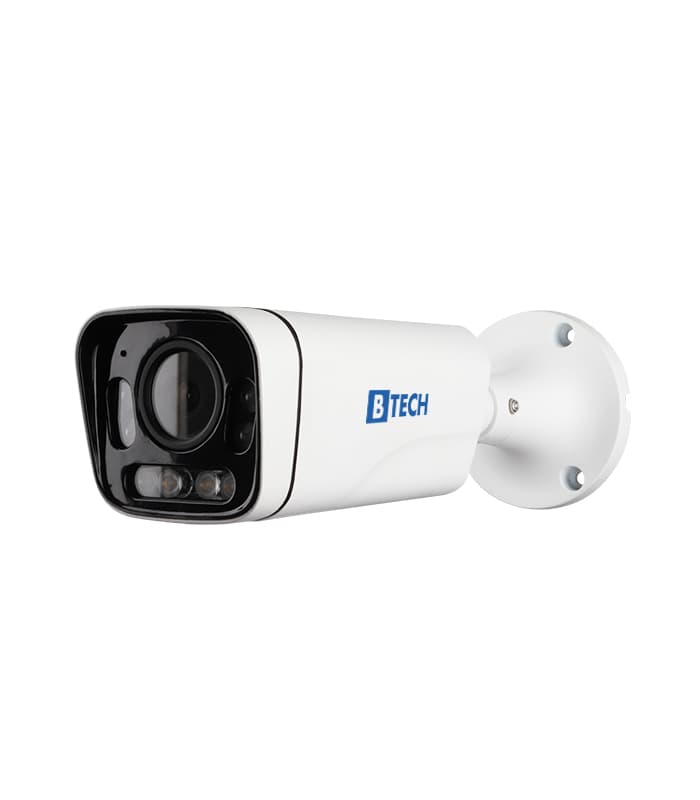 دوربین بولت IP کیفیت 5MP وارم لایت برند B-TECH مدل BLIP5WL-BT5004A