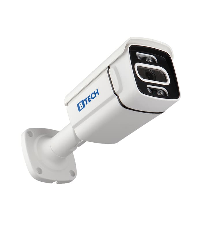 دوربین AHD بولت 2MP دید در شب رنگی (وارم لایت) برند B-TECH مدل BMHD2WL-BT9025 — تصویر ۵