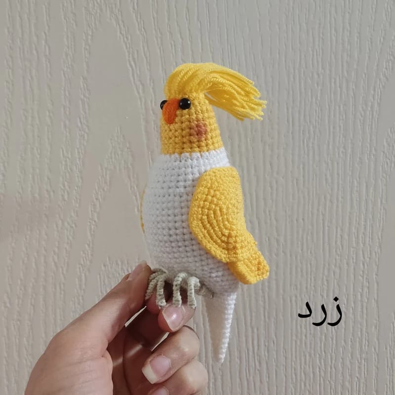 عروسک بافتنی مدل عروس هلندی لوتینو — تصویر ۴