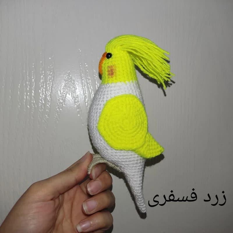 عروسک بافتنی مدل عروس هلندی لوتینو — تصویر ۳