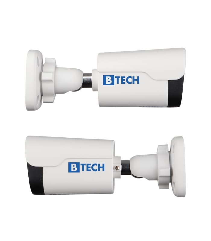 دوربین AHD بولت 5MP دید در شب رنگی (وارم لایت) + میکروفن برند B-TECH مدل BMHD5WL-BT9100-A — تصویر ۵