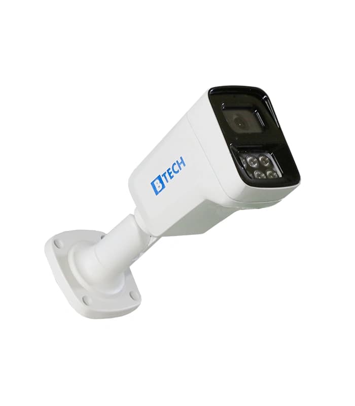 دوربین IP بولت 4MP-2.8 دید در شب رنگی (وارم لایت) + میکروفن برند B-TECH مدل BMIP4WL-BT2850A — تصویر ۵