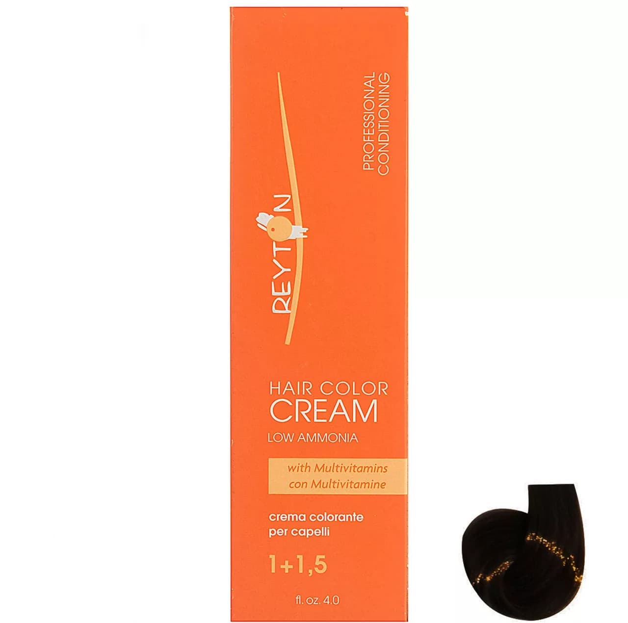 رنگ مو ریتون سری Tabacco مدل Light Tabacco Brown شماره 5.35 حجم 120 میلی لیتر رنگ شکلاتی