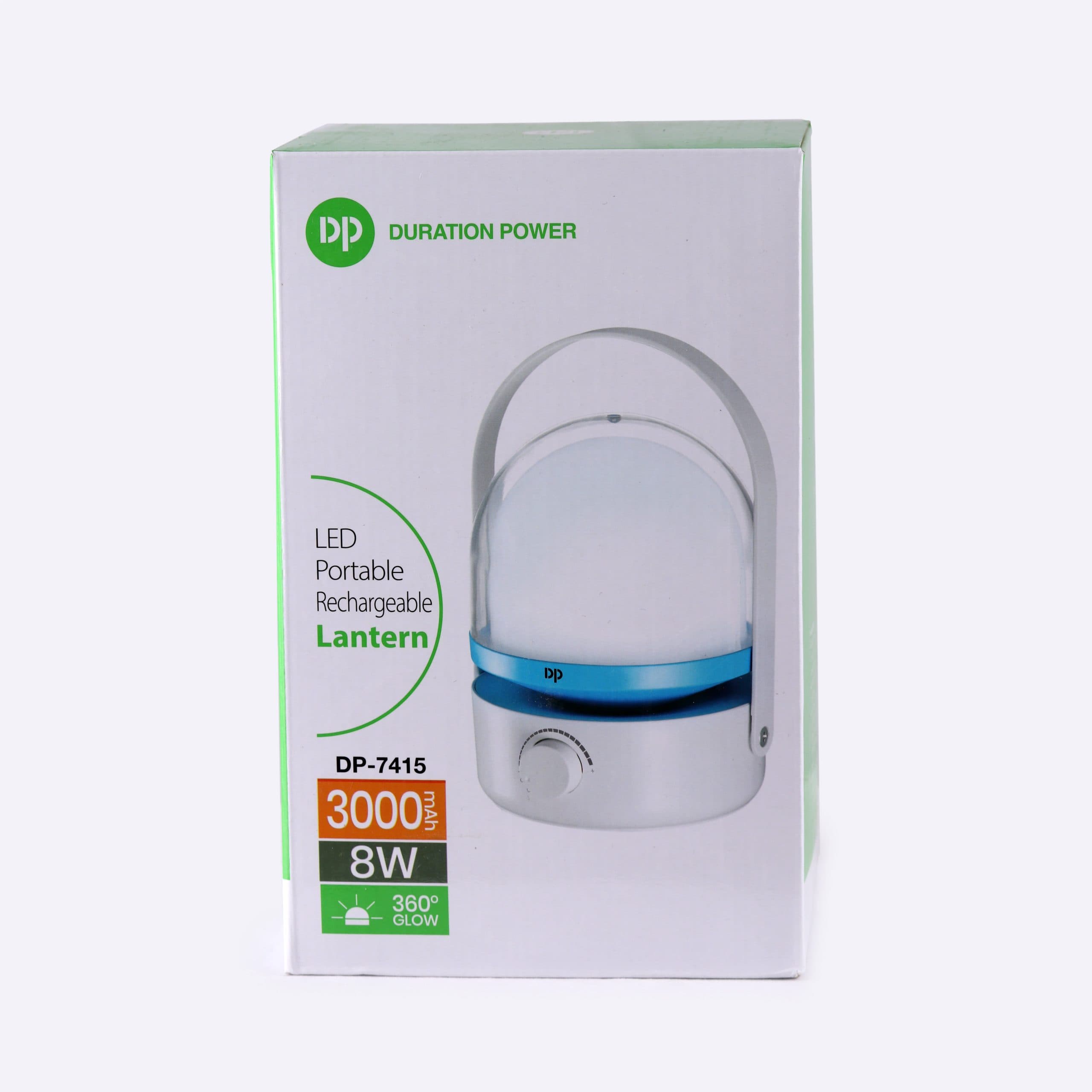 چراغ فانوس شارژی اضطراری دی پی 8 وات کد 7415 سفیدمهتابی — تصویر ۶