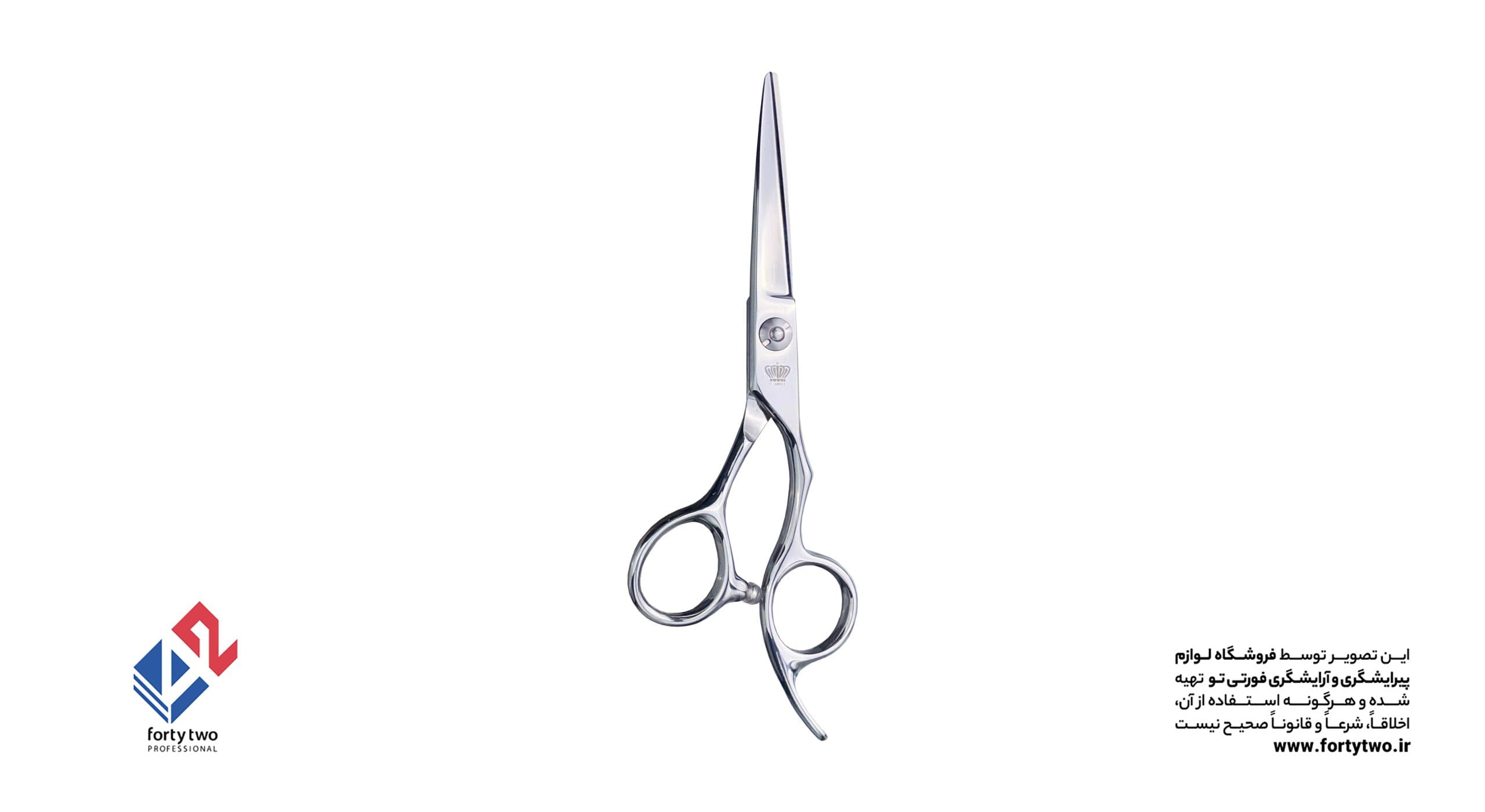 قیچی رومنس کات ۵٫۵ اینچی سیلور کد C55S
