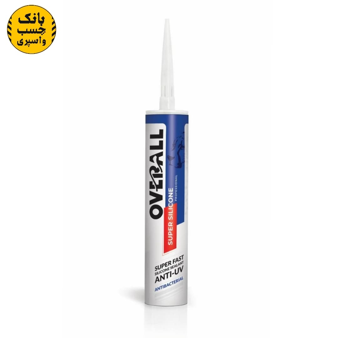 چسب سوپرسیلیکون شفاف اُورال OVERALL