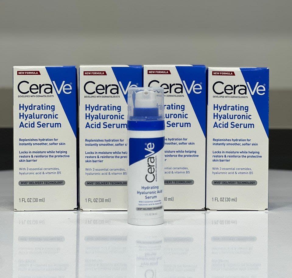 سرم هیالورونیک اسید مرطوب کننده سراوی CeraVe حجم 30 میلی لیتر — تصویر ۳