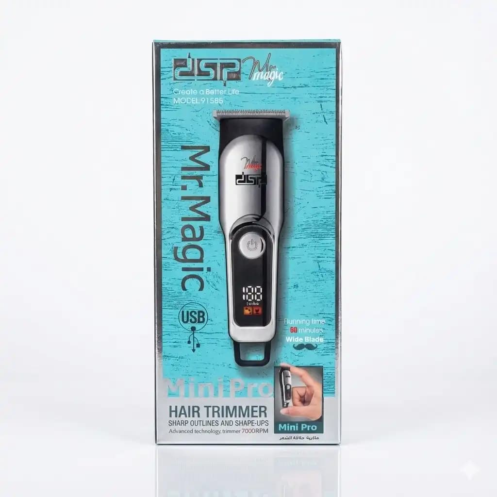 ماشین اصلاح و خط زن مینی دی اس پی DSP مدل 91585 سری Mr. Magic (Mini Pro) — تصویر ۲