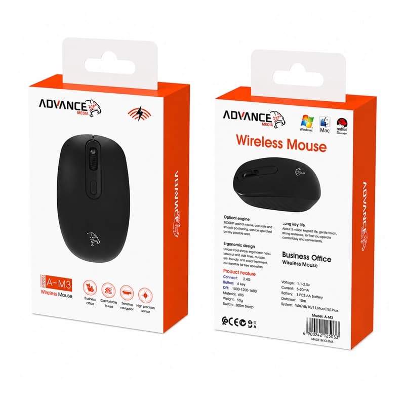 موس بی سیمADVANCE A-M3 — تصویر ۵