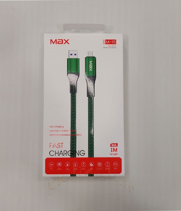 کابل شارژ MAX M-15 MIC