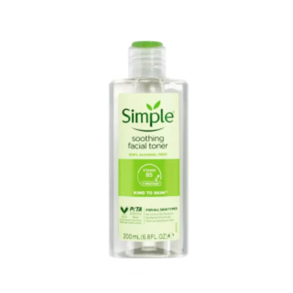 تونر سیمپل مدل Soothing Facial Toner حجم 200 میلی لیتر