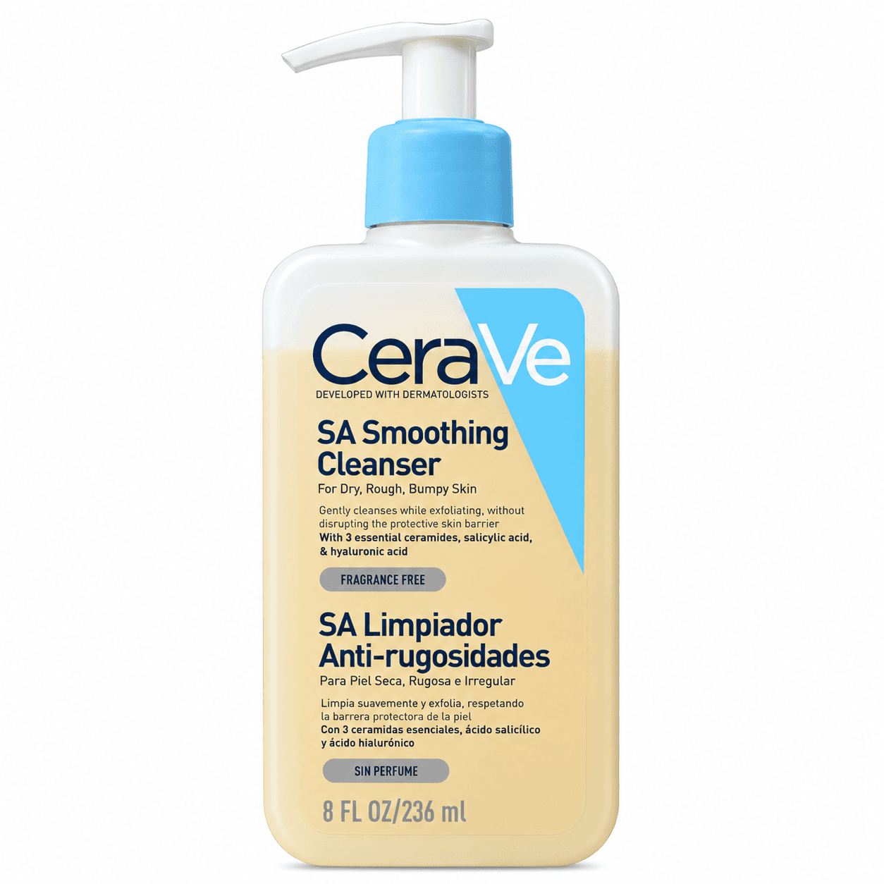 ژل شستشوی لایه‌ بردار سراوی SA Smoothing Cleanser پوست خشک، زبر و ناهموار 236 میل