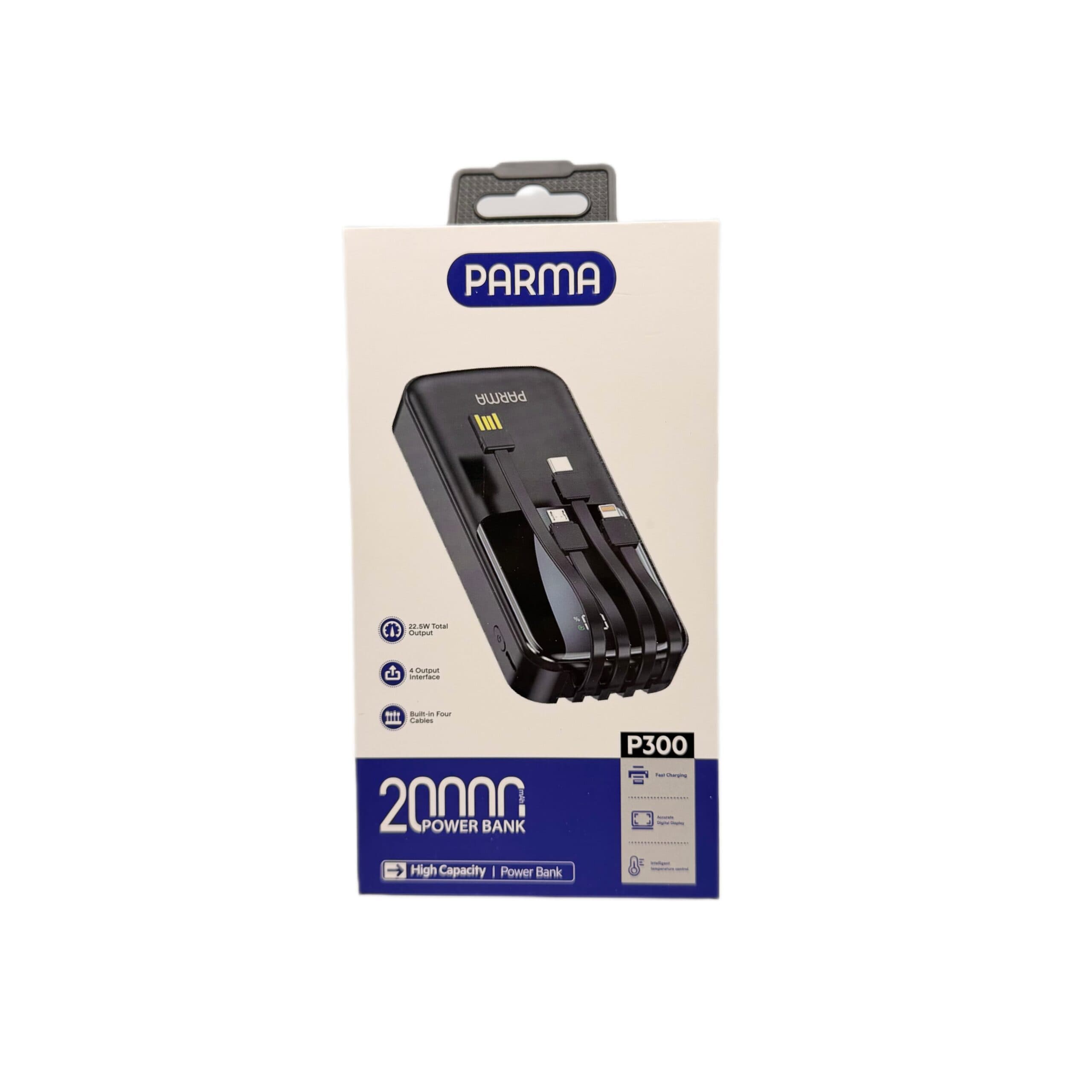 پاوربانک 20 هزار میلی آمپر پارما مدل P300 — تصویر ۲